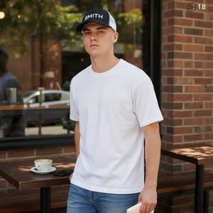 Smith Richardson Flex Fit Black/ White L-XL Tucker Hat NEW